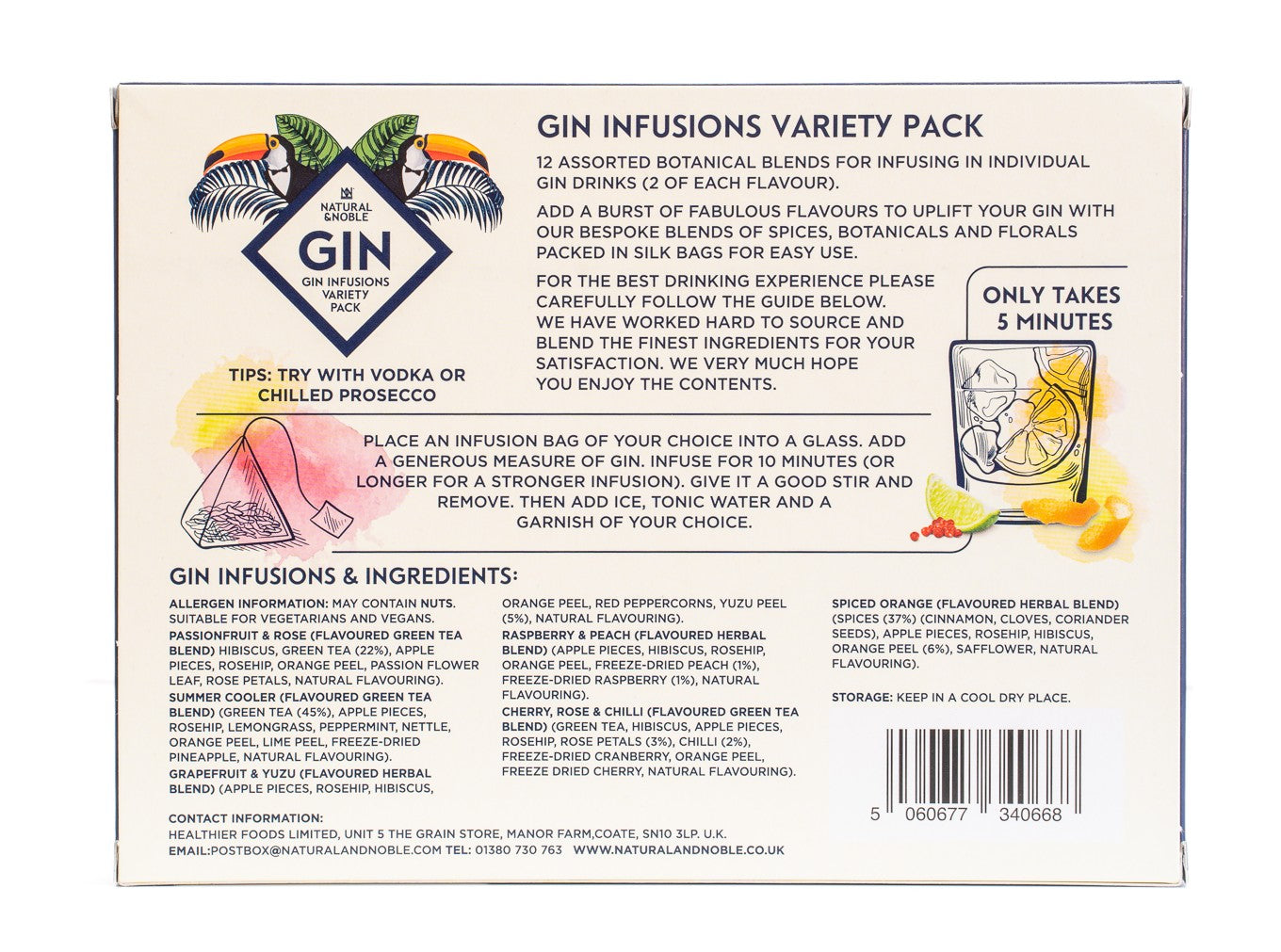 Gin Infusion Variety Pack