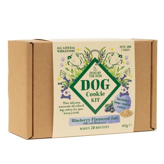 Blueberry & Oats Dog Cookie Making Kit